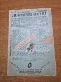 revista jurisprudenta generala - 23 noiembrie 1939