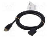 Cablu HDMI Goobay 1,5m negru HDMI 2.1 HDCP 2.2
