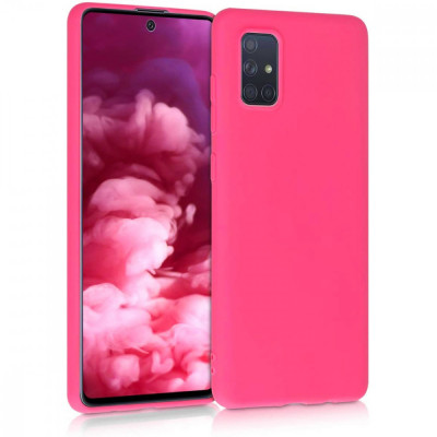 Husa SAMSUNG Galaxy Note 10 Lite - Silicone Cover (Roz Neon) foto