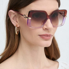 Furla ochelari de soare femei, culoarea violet, SFU712_5406B1
