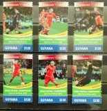BC862, Guyana 2010, serie sport, fotbal, Nestampilat