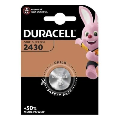 Baterie buton litiu Duracell CR2430 3V 1buc/blister BAT-CR2430-BL1-DRL foto