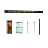 Set varga pescuit sportiv EagleKing Ultra Carp 7 metrii din 7 segmente cu accesorii