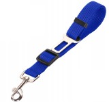 Cumpara ieftin Lesa tip centura de siguranta pentru auto, pentru caini si pisici, 80 cm, albastru, Oem