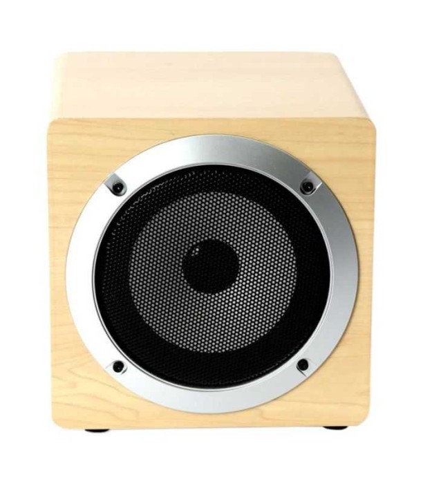 Boxa lemn 4 inch 5W Bluetooth V4.2 TWS OG61W OMEGA