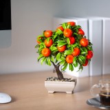 Decor plante artificiale - mandarin - 18 x 24 cm Best CarHome, Oem