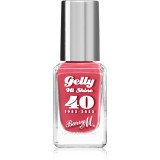 Barry M Gelly Hi Shine &quot;40&quot; 1982 - 2022 lac de unghii culoare Red Velvet 10 ml