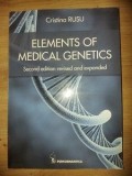 Elements of medical genetics- Cristina Rusu