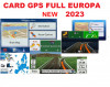 SDCard GPS HARTI Navigatie iGO PRIMO GPS NAVI TABLETE NAVIGATIE Europa 2023