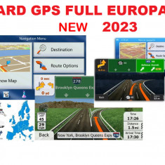 SDCard GPS HARTI Navigatie iGO PRIMO GPS NAVI TABLETE NAVIGATIE Europa 2023