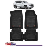 Covorase Auto TeamCar&reg; Hyundai Santa Fe IV (2018-2024) - Cauciuc Tip Tavita