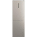 Combina frigorifica Candy CCE7T618EX, 341 l, Total NoFrost, WiFi, Super Freezing, Raft sticle, Clasa E, H 185 cm, Inox