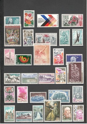 Franta.1973 Lot 42 serii SF.763 foto