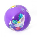 Minge de plaja gonflabila multicolora, Bestway, Mov, 51 cm