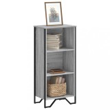 Gossi biblioteca, gri sonoma, 50x31x106 cm, lemn prelucrat