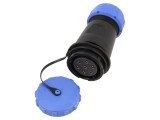 Conector circular mamă 7 pini, IP67