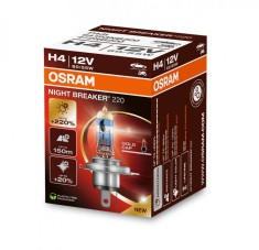BEC 12V H4 60 55 W NIGHT BREAKER +220% OSRAM