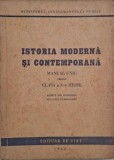 Istoria moderna si contemporana. Manual unic pentru clasa a X-a medie