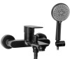 Baterie de baie REA MAYSON Negru Mat