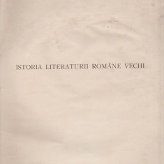 N. Cartojan - Istoria literaturii romane vechi (vol. I)
