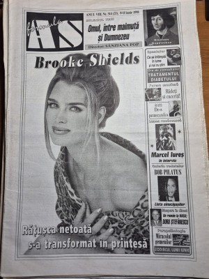 ziarul formula as 8 -15 iunie 1998 - marcel iures , oana pelea , grupul compact foto