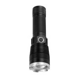 Lanterna LED P90, zoom telescopic, reincarcabila, 40W, G72