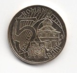 50 bani 2011, Mircea cel Bătr&acirc;n, Rom&acirc;nia, UNC din fișic