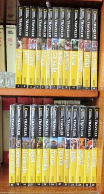 Colectia &amp;quot;NATIONAL GEOGRAPHIC Traveler&amp;quot;, 26 volume (Serie completa), 2010. Carti noi, majoritatea in tipla foto