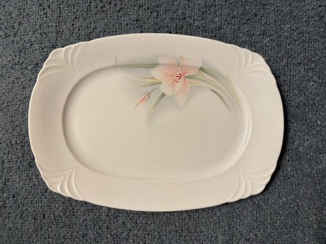 PLATOU DIN PORTELAN FIN WINTERLING MARKTLEUTHEN BAVARIA L25CM