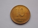 10 CENTAVOS 1993 ARGENTINA, America Centrala si de Sud