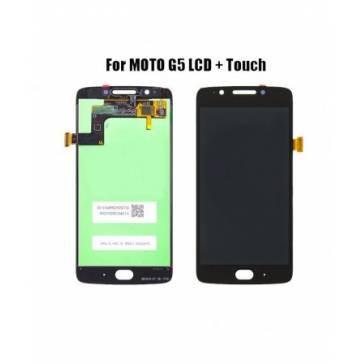 Display cu Touchscreen Motorola Moto G5 XT1672 Negru Original foto