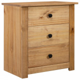 Noptiera, 46 x 40 x 57 cm, lemn de pin, gama Panama GartenMobel Dekor, vidaXL
