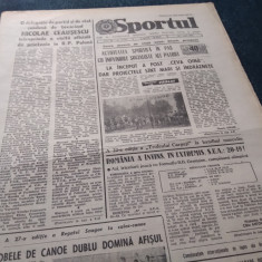 ZIARUL SPORTUL 7 IUNIE 1984