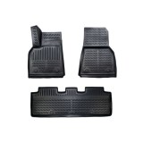 Set covoare auto tip tavita din TPE pentru Tesla Model Y 2020-2024, negru