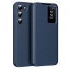 Husa pentru Samsung Galaxy S23 S911, Techsuit, SmartView, Albastra