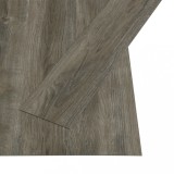 Cumpara ieftin Placi autoadezive pardoseala gri &amp; maro PVC 4,46 m&sup2; 3 mm