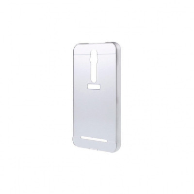 Husa Bumper Iberry Mirror Argintiu Pentru Asus Zenfone 2 5,5 Inch ZE550ML foto