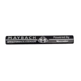 Emblema Maybach pentru Mercedes, 10x1.5cm, negru