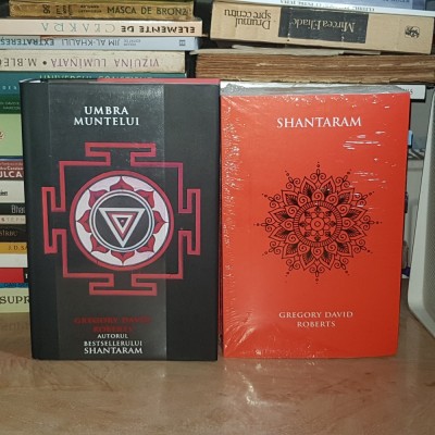 GREGORY DAVID ROBERTS - SHANTARAM + UMBRA MUNTELUI * ( 2 VOL. ) , 2016 * foto
