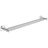 Suport prosop Grohe Essentials, bara dubla, 600 mm, crom, 40802001