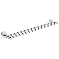 Suport prosop Grohe Essentials, bara dubla, 600 mm, crom, 40802001