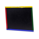 Tabla pentru creta, 55x50 cm, cadru colorat, ATU-080446