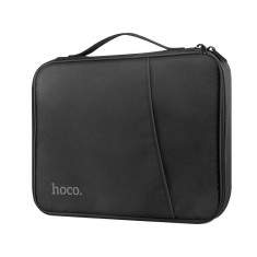 Geanta Hoco GT2 pentru Laptop, 12.9&quot;, 3 Compartimente, Fermoar, Textil, Negru