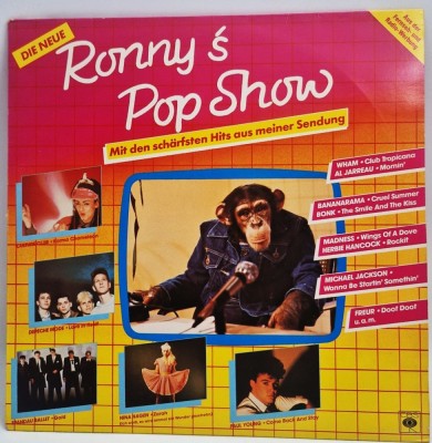 Various &amp;ndash; Die Neue Ronny&amp;#039;s Pop Show VG+ / VG+ vinil LP disc CBS Germania 1983 foto