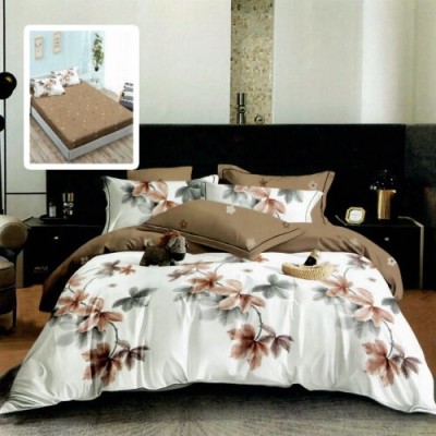 Lenjerie finet 6 piese cu husa - 160x200 si 180x200 (hf6p313) foto