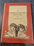 in sprijinul aplicarii programei in gradinita