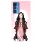 Husa compatibila cu Motorola G20 model Nezuko kamado, Silicon, TPU, Viceversa