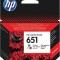 Cartus Cerneala Original HP Color, nr.651, pentru DJ 5575|5645|Mobile OJ