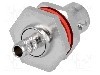 Conector BNC, 50&Omega;, mama, aurit, AMPHENOL - B6421A1-NT3G-1-50