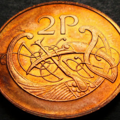 Moneda 2 PENCE - IRLANDA, anul 1995 * cod 4986 = model mare patina frumoasa